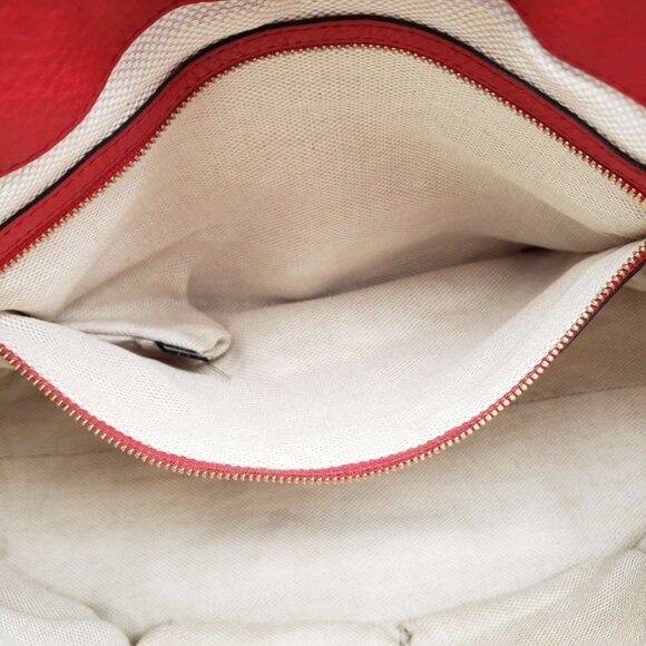 Gucci GG Soho Red Shoulder Bag 585-01262022 - Picture 12 of 14